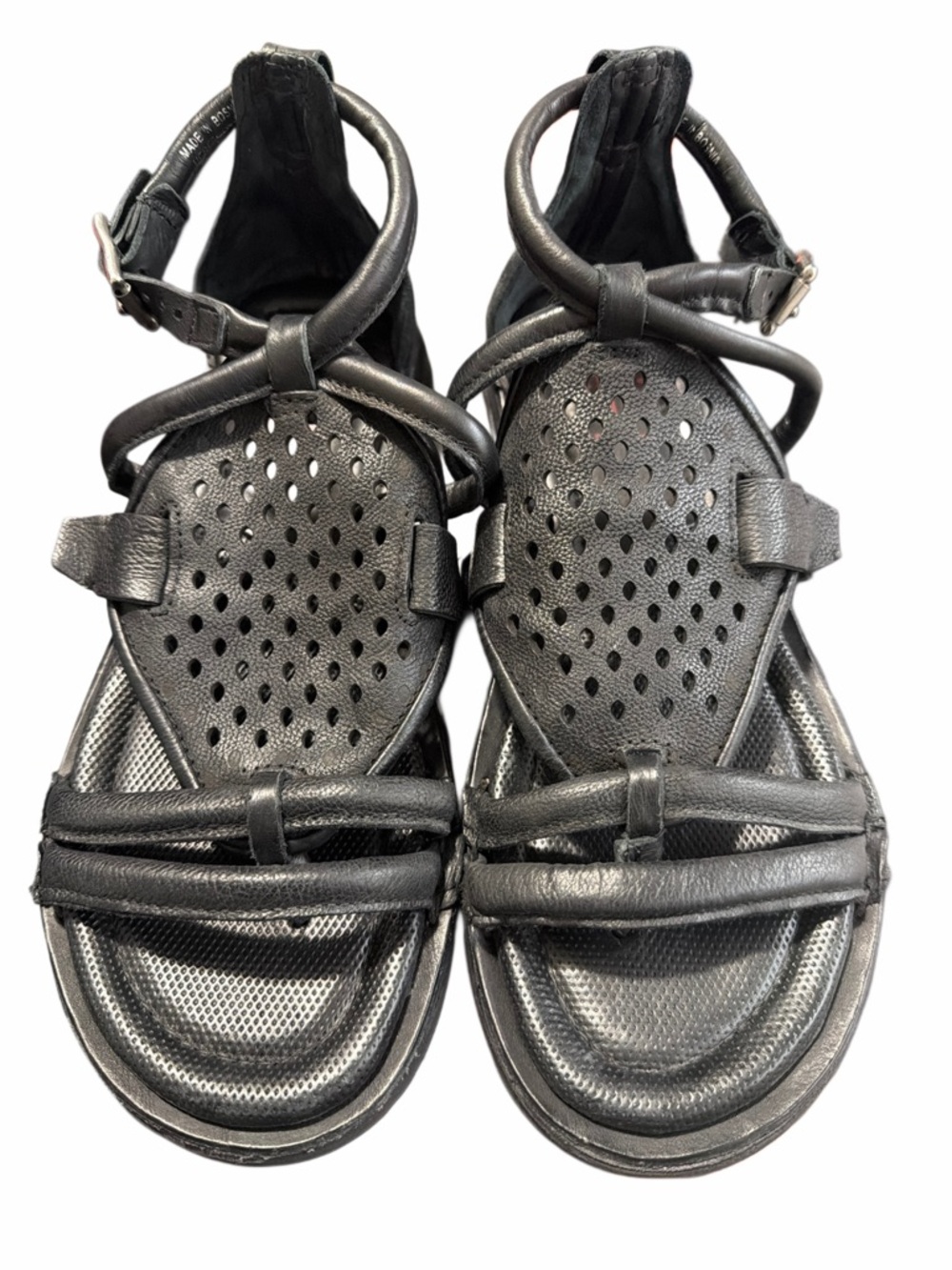 A.S. 98 Black sandals Women 9